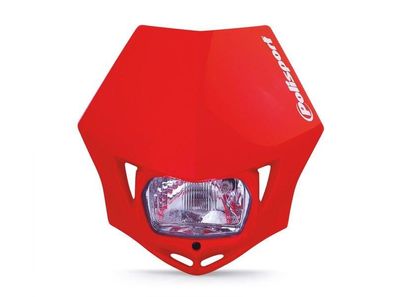 Lichtmaske Mmx Lampenmaske Verkleidung headlight passt an Honda rot