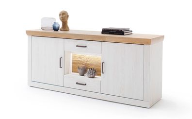 Sideboard Marlis 1 Pinie Aurelio Nb 181x78x47 cm Kommode Wohnzimmer