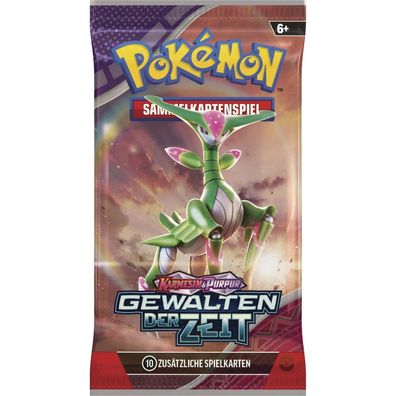 Pokémon KP05 Gewalten der Zeit Booster Pack - 10 zufällige Karten & Online-Code