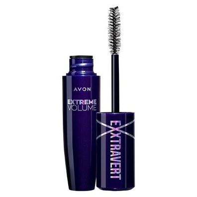 Avon Exxtravert Mascara für extra Volumen Navy + kleines Geschenk