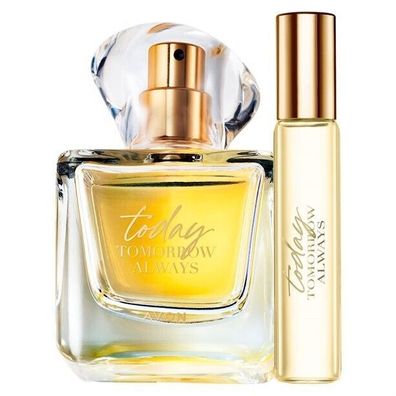 Avon TTA Today Duft Set Eau de Parfum Spray 50 ml + Taschenspray 10 ml