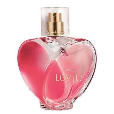 Avon LovU Eau de Parfum Spray für Sie 50 ml + Geschenkartikel