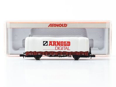Arnold N 4478 Güterwagen Rungenwagen m. Plane "Arnold Digital" 430052 DB