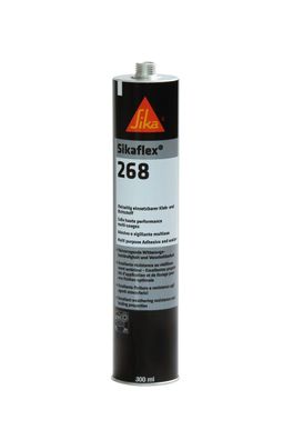 Sikaflex 268 schwarz 300ml Kleb-& Dichstoff Schienenfahrzeug