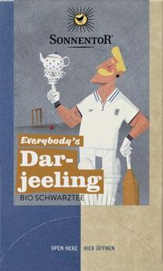 Sonnentor 6x Everybody's Darjeeling Tee, Doppelkammerbeutel 27g