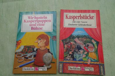 Schneider Heft Kasperlstücke 4 Nasen Zauberer Schlotterhose Wir basteln Kasperlpuppen