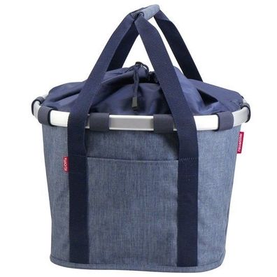 Klickfix Fahrradlenkerkorb Bikebasket Einkaufskorb Shopper twist blue hellblau