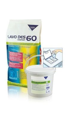 KP. LAVO DES 60 Kompakt, VAH-(DGHM) & RKI-(A/ B)-gelistet, 4kg Kartusche