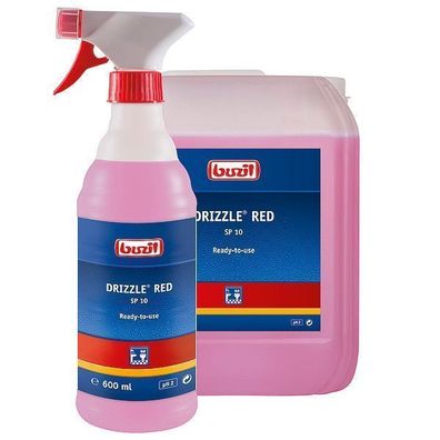 Drizzle Red, 600ml Sprühflasche