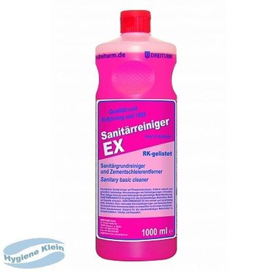 Sanitärreiniger Ex, 1L Rundflasche