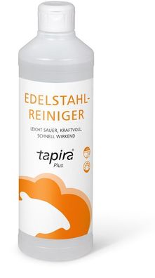 TAPIRA plus Edelstahlreiniger, 0,5L Flasche