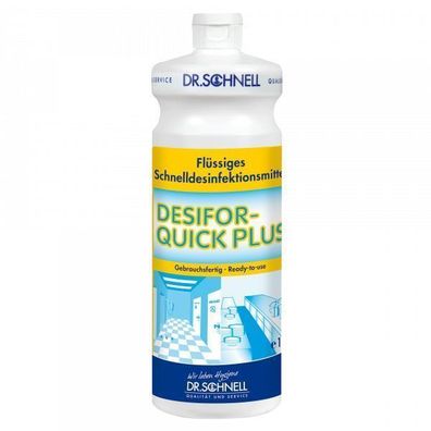 Desifor Quick Plus, 1L Flasche BAuA-Reg-Nr.: N-22860