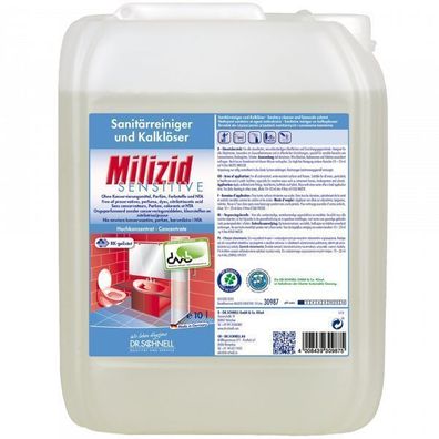 Milizid Sensitive, 10L Kanister