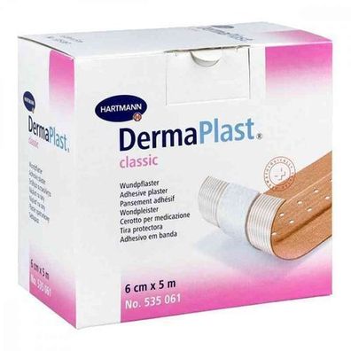 DermaPlast classic, 5mx6cm, 1 Rolle