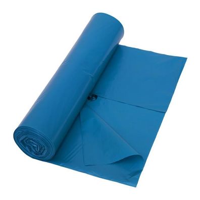 Abfallsäcke LDPE, 120L, blau, 700x1100mm, 27my, 25 St/ Ro.