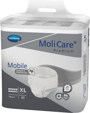 MoliCare Premium Mobile, 10 Tropfen, Gr. XL, 14 St/ Btl.