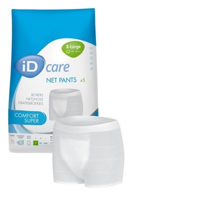 iD Care Net pants Comfort Super, Gr. XL, 100-160cm, grün, 5 St/ Btl.