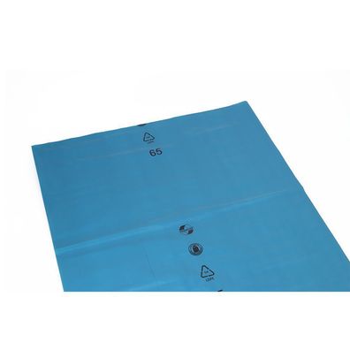 Abfallsäcke Premium, LDPE, 140L, blau, 800x1200mm, 100my, lose, 150 St/ Krt.