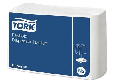 Tork Universal Spenderservietten, 25x30cm, weiß, 1lg, 36x300 St/ Krt.