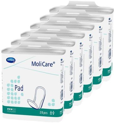 MoliCare Pad, 3 Tropfen, 6x28 St/ Krt.