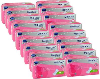 MoliCare Premium lady pad, 2 Tropfen, 18x14 St/ Krt.