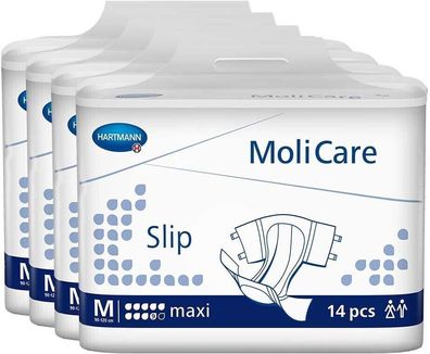 MoliCare Slip maxi, 9 Tropfen, Gr. M, 4x14 St/ Krt.