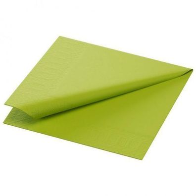 Zelltuch-Serviette 24x24cm,3lg,1/4Falz kiwi, 8x250 St/ Krt.