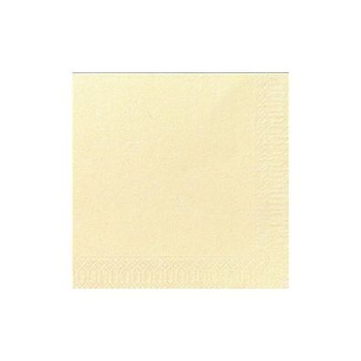 Zelltuch-Serviette, 33x33cm,3lg,1/4Falz, champagne, 4x250 St/ Krt.