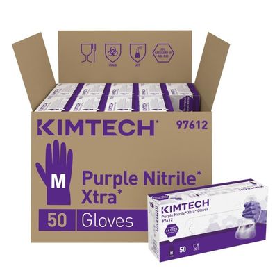 PURPLE Nitrile XTRA, pf. Gr. M, 50St/ Box