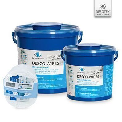 Desco Wipes Vliestuchspender, unbeféllt, groß, 1 St.