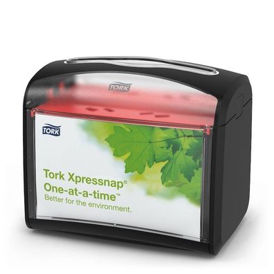 Tork Xpressnap Tischspender Schwarz; 1 St.