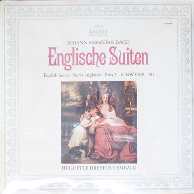 Archiv Produktion 2533 166 - Englische Suiten - English Suites - Suites Anglaise