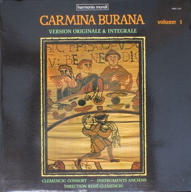 Harmonia Mundi HMU 335 - Clemencic Consort, René Clemencic - Carmina Burana - V