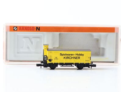 Arnold N 4277 gedeckter Güterwagen mit Brhs. "Spielwaren-Kirchner" 517679 DB