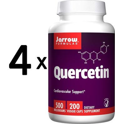 4 x Quercetin, 500mg - 200 vcaps