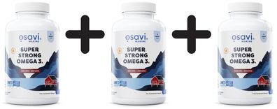 3 x Super Strong Omega 3, 500 EPA / 250 DHA - 180 softgels