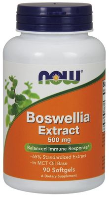 Boswellia Extract, 500mg - 90 softgels