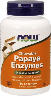 Papaya Enzyme, Chewable - 180 lozenges