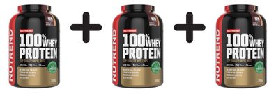 3 x 100% Whey Protein, Chocolate & Hazelnut - 2250g