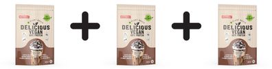 3 x Delicious Vegan, Chocolate Hazelnut - 450g