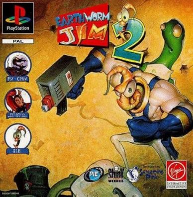 EarthWorm Jim 2 (PS1) (gebraucht)