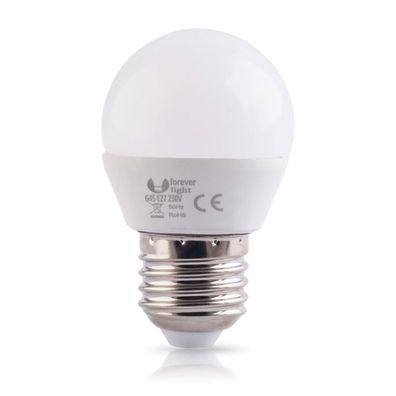 E27 4W LED Glühbirne Leuchtmittel 10er Pack Kugelform Neutralweiß 4500K 320 Lumen ...