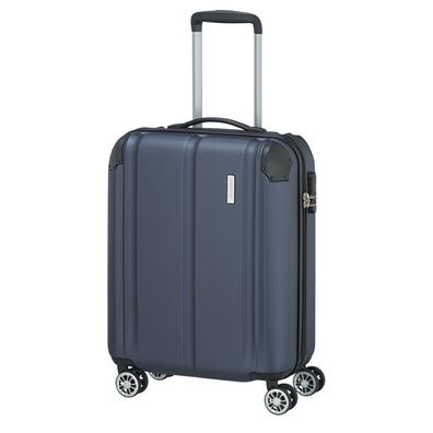 Travelite City 4w Trolley S 073047, marine, Unisex