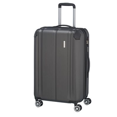 Travelite City 4w Trolley M 073048, Anthrazit, Unisex