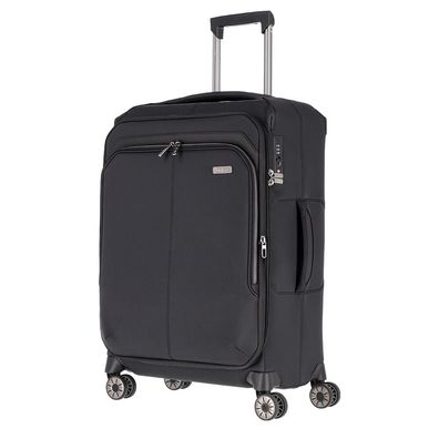 Travelite Priima Priima 4w Trolley M 091648, schwarz, Unisex