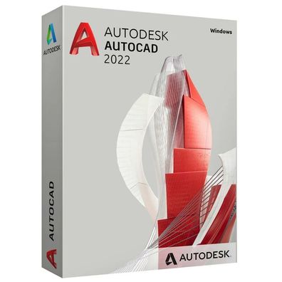 Autodesk Autocad 2022, Vollversion, Deutsch, Windows