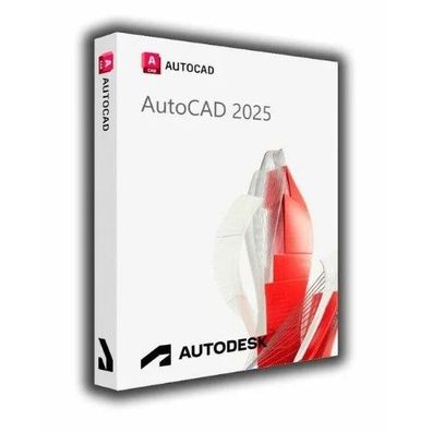 Autodesk AutoCAD 2025, 3 Jahre, Mac/ Windows