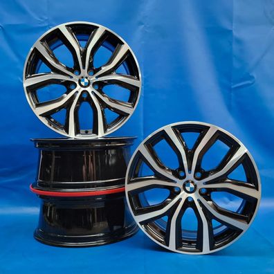 19 Zoll BMW X1 F48 X2 F39 Alufelgen Y-Speiche 511 Schwarz 6851785 Original