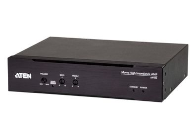 ATEN AP106 60W Mono Hi-Z-Leistungsverstärker für 70V/100V Audiosysteme, 60W