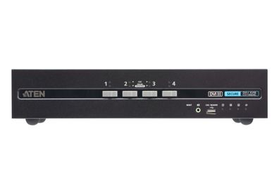 ATEN CS1144D4C 4-Port KVM Secure Switch mit USB 4K DVI Dual-Display (PSD PP v4.0